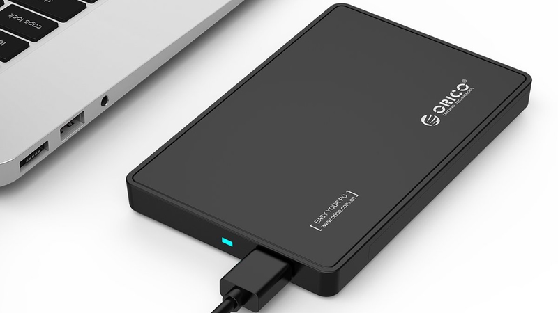Orico 2.5" SSD Enclosure, $8 with code 43SQ4W83